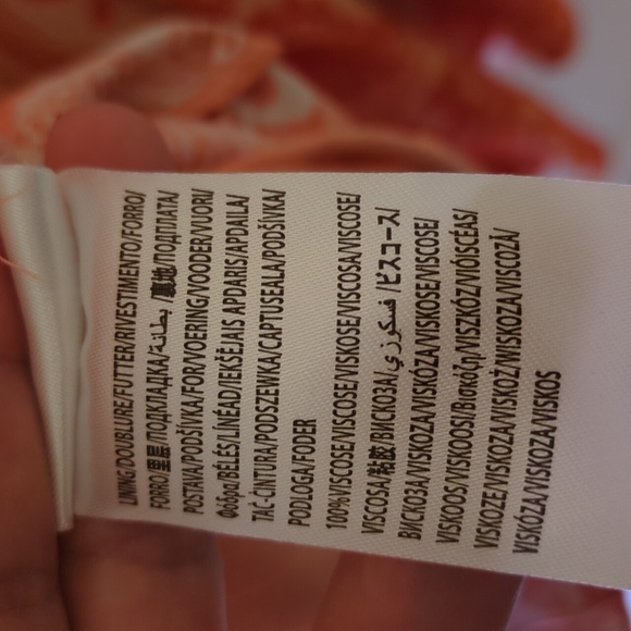 Farm Rio Jaipur Crossed Over Maxi Floral Red Maxi Dress Cruise Resort Wear XL - Picture 9 of 10